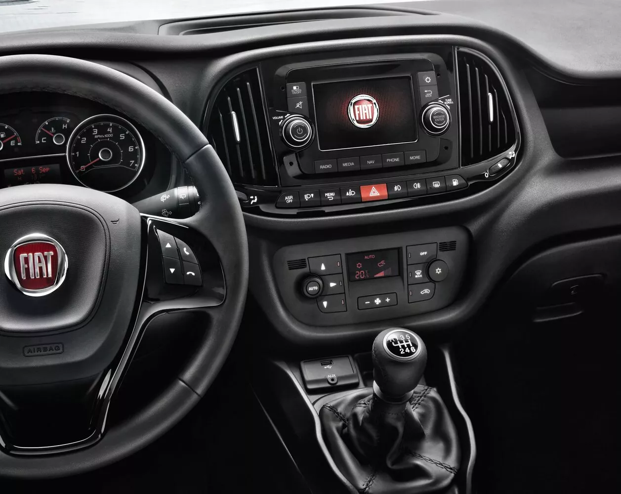 Фото коробки передач Fiat Doblo Long II Рестайлинг 2015 -  2024 
                                            