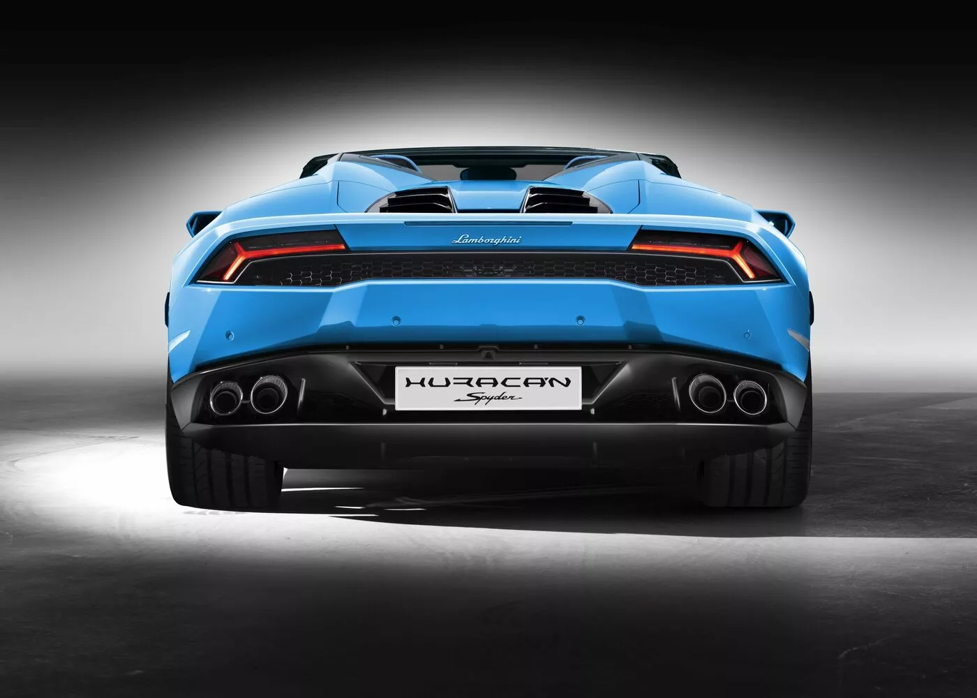 Фото сзади Lamborghini Huracán   2014 -  2024 
                                            