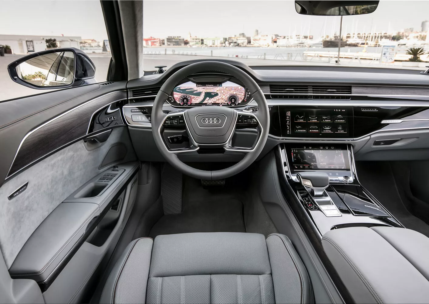 Фото рулевого колеса Audi A8  IV (D5) 2017 -  2024 
                                            