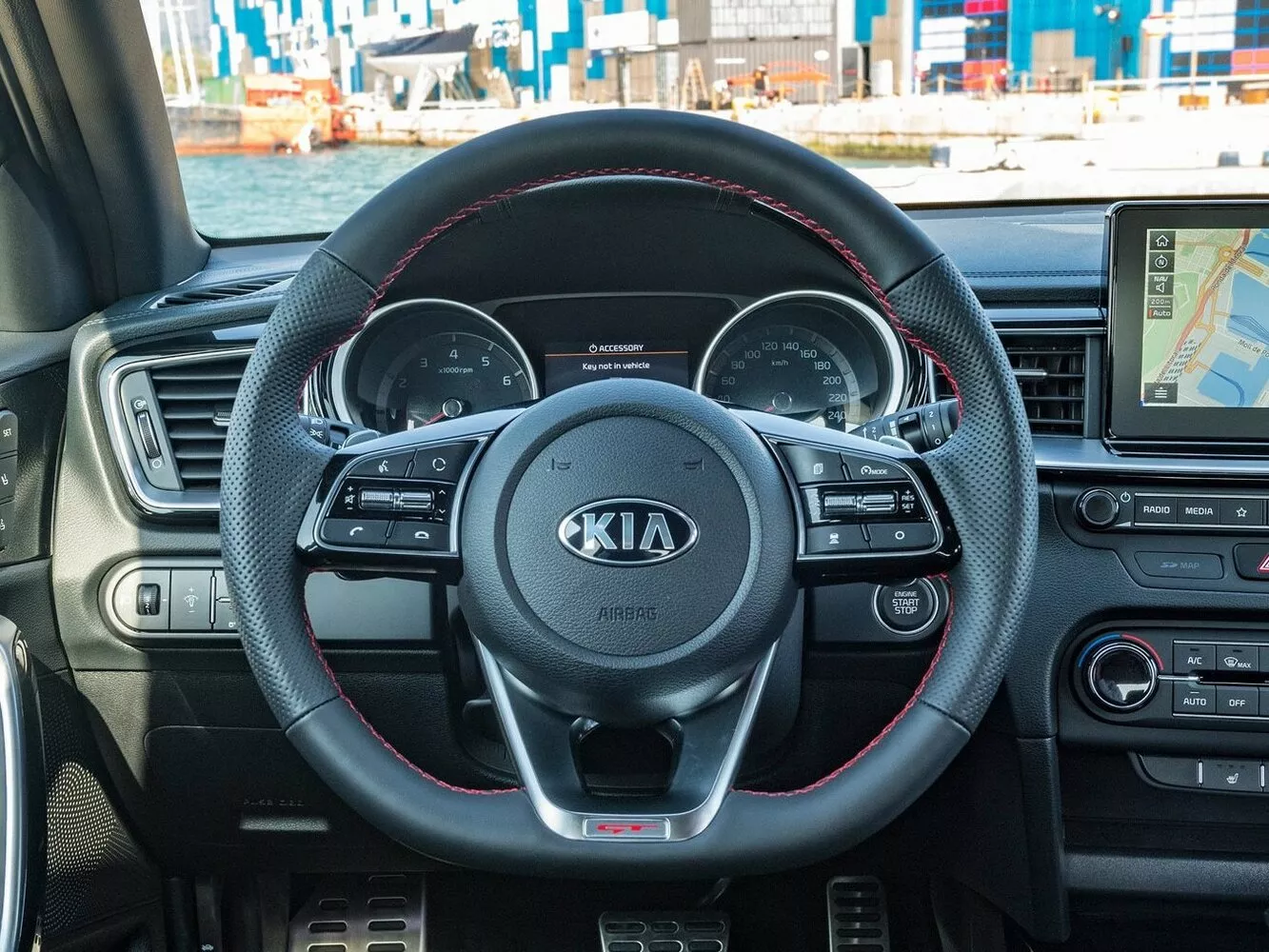 Фото рулевого колеса Kia Ceed GT  II 2018 -  2024 
                                            