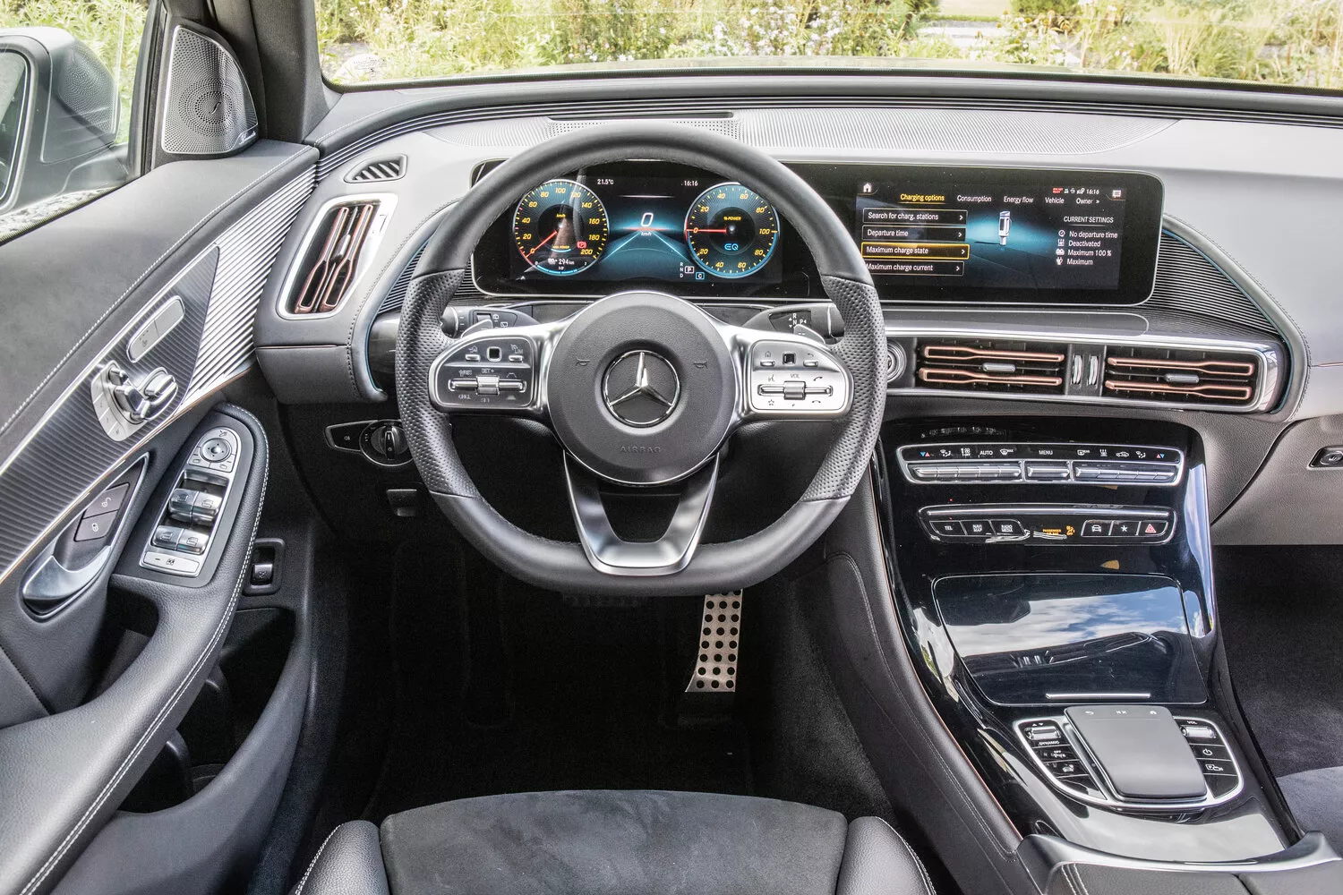 Фото рулевого колеса Mercedes-Benz EQC  I (N293) 2019 -  2024 
                                            