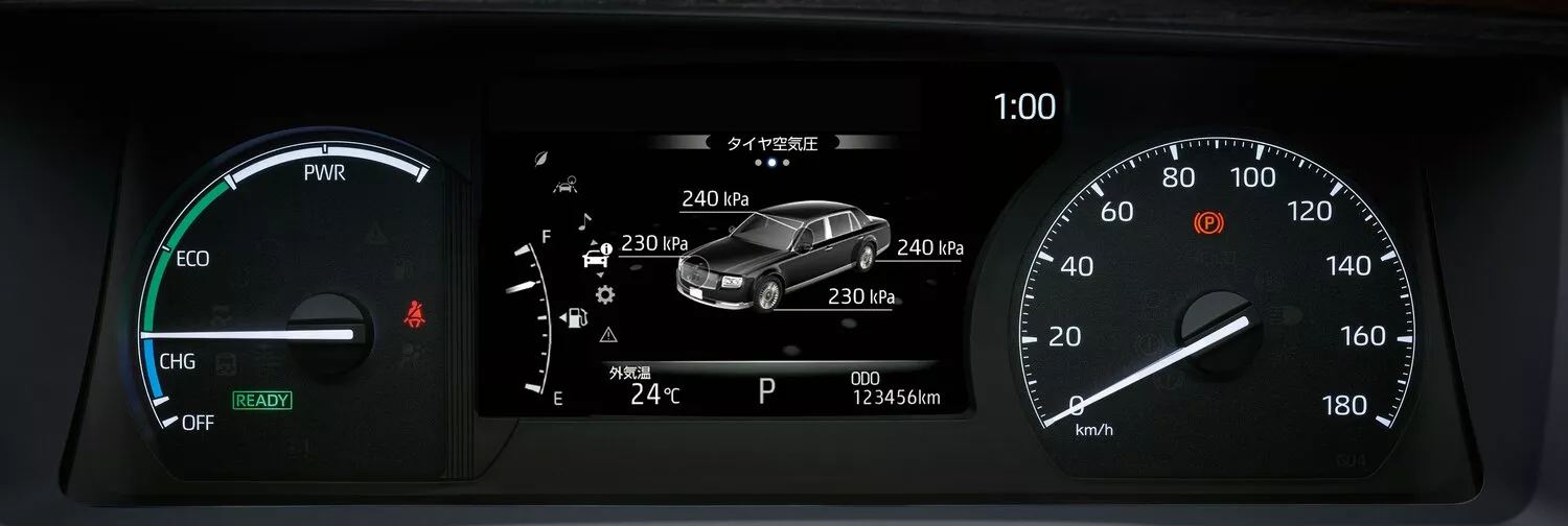 Фото приборной панели Toyota Century  III (G60) 2018 -  2024 
                                            