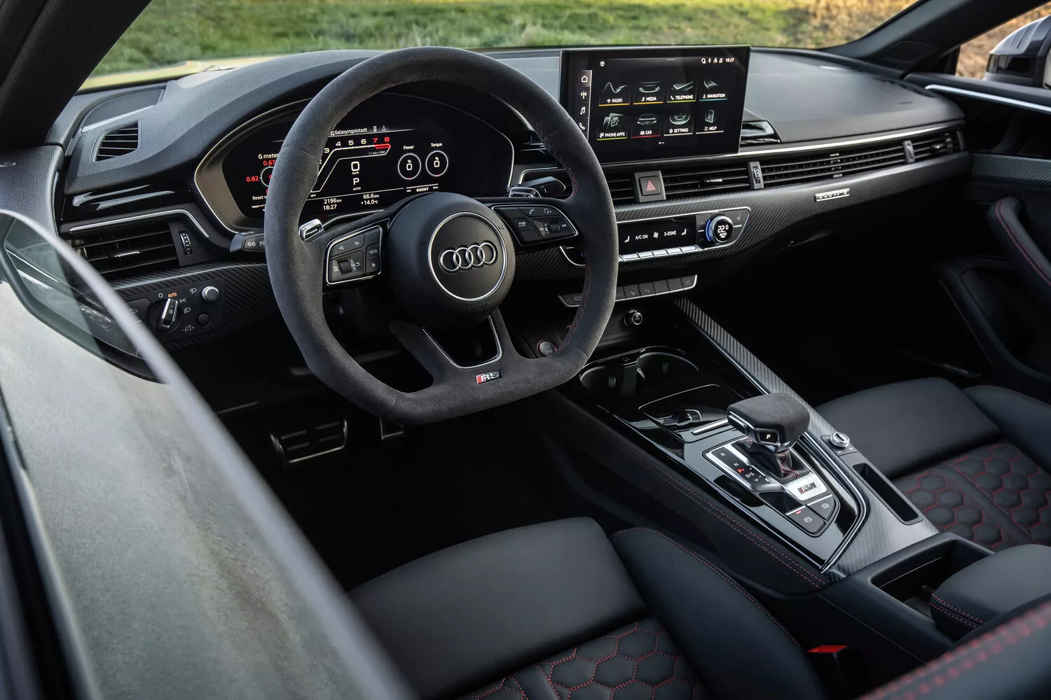 Фото места водителя Audi RS 5  II (F5) Рестайлинг 2019 -  2024 
                                            