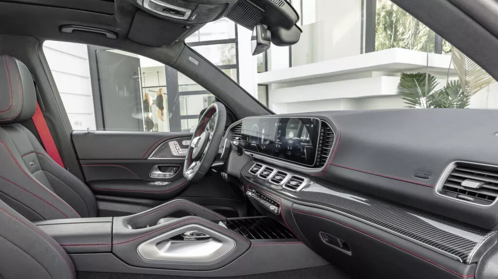 Фото салона спереди Mercedes-Benz GLE AMG  II (V167) 2019 -  2024 
                                            