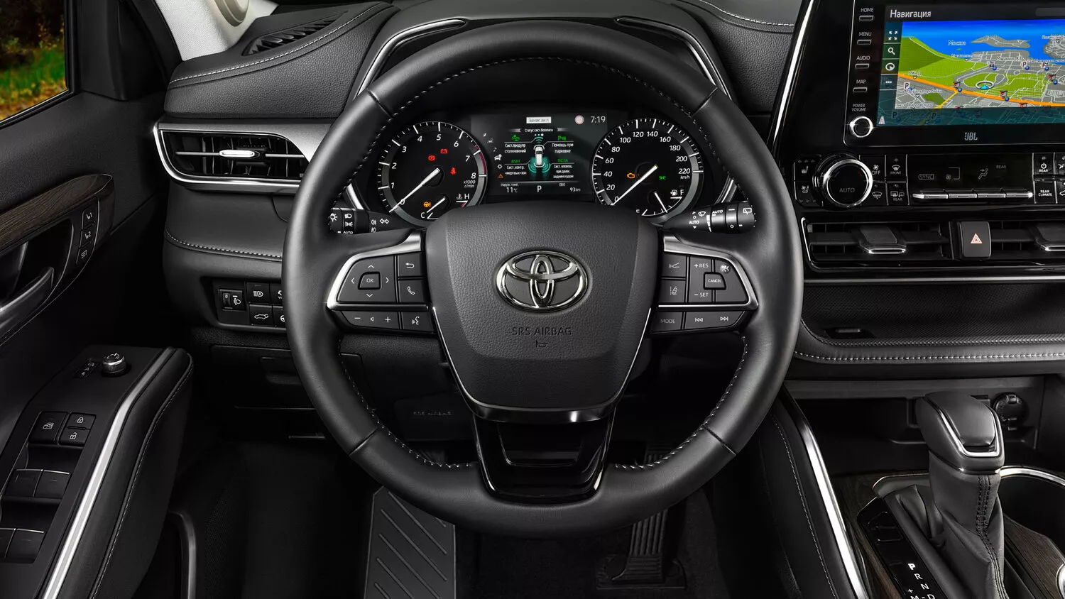 Фото рулевого колеса Toyota Highlander  IV (U70) 2019 -  2024 
                                            