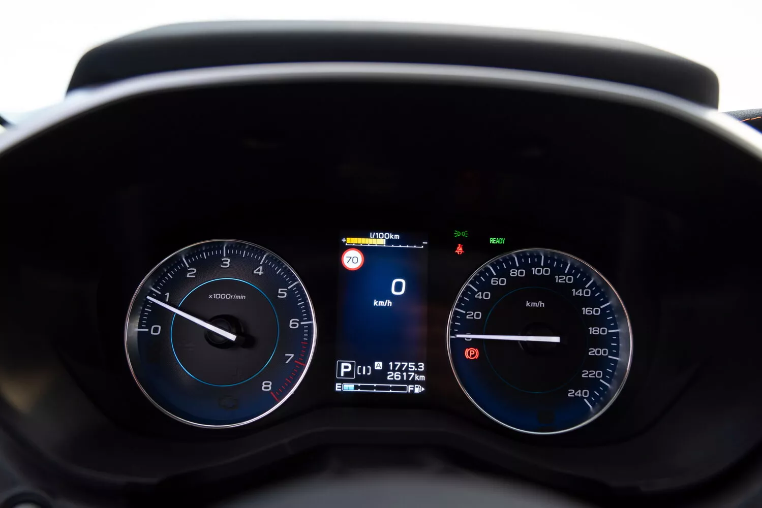 Фото приборной панели Subaru XV  II Рестайлинг 2021 -  2024 
                                            