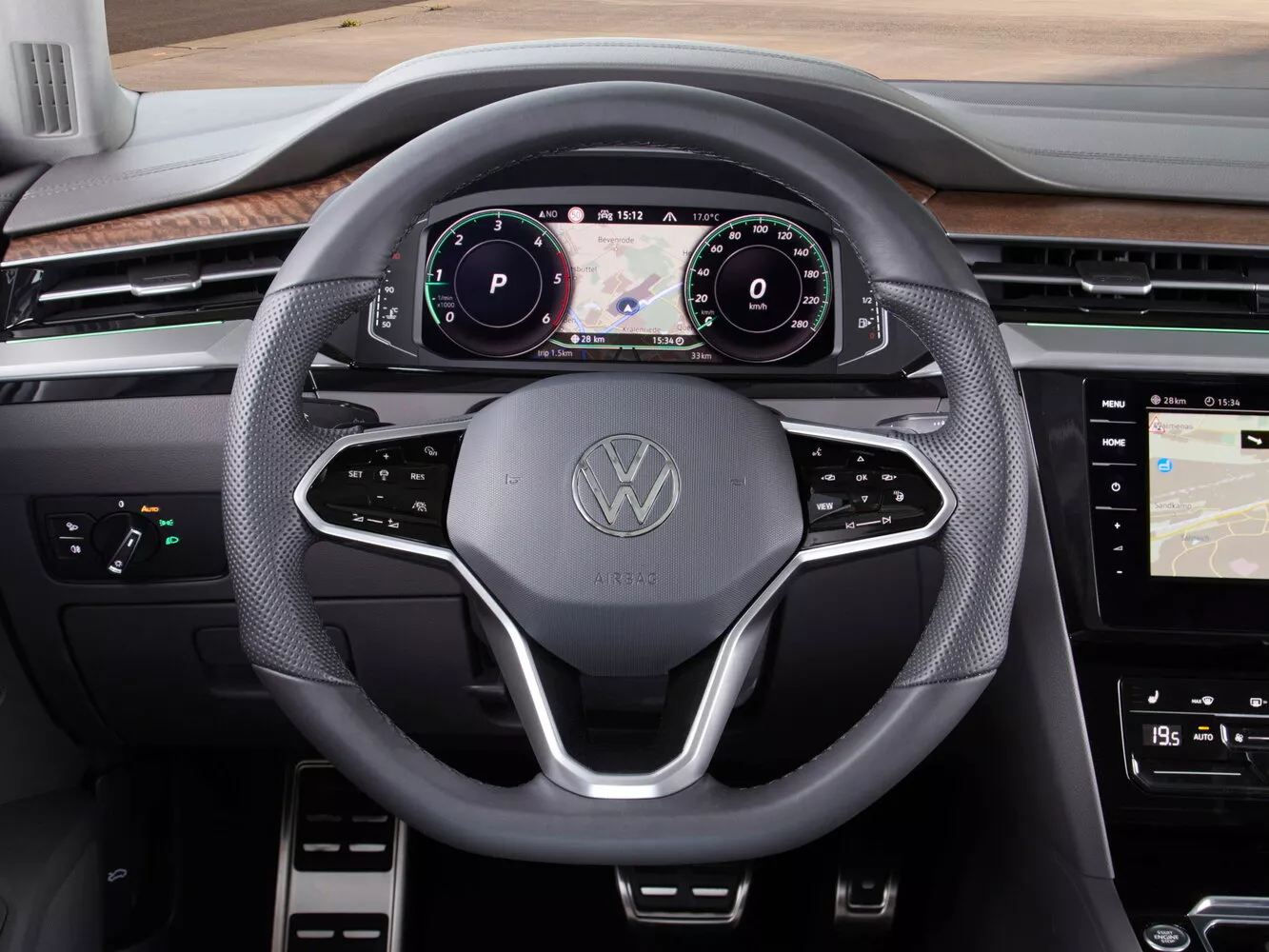 Фото рулевого колеса Volkswagen Arteon Shooting Brake I Рестайлинг 2020 -  2024 
                                            