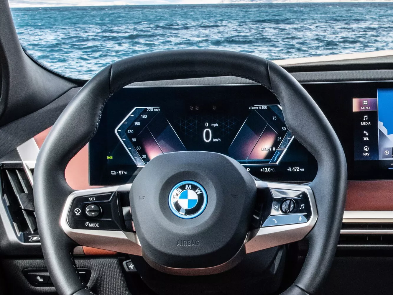 Фото приборной панели BMW iX  I (I20) 2021 -  2024 
                                            