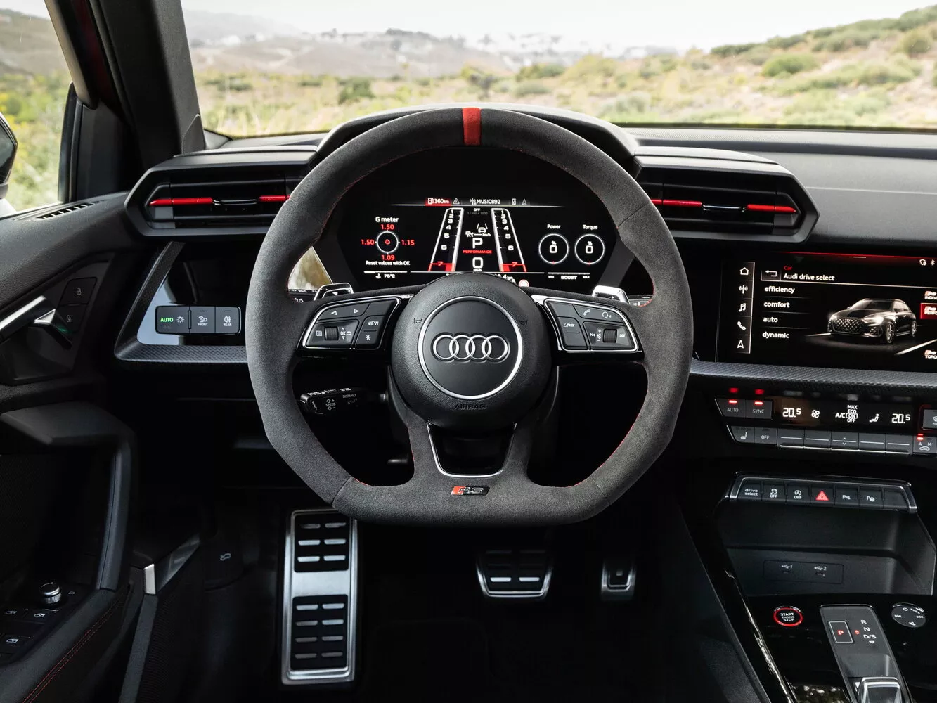 Фото рулевого колеса Audi RS 3 Sportback III (8Y) 2021 -  2024 
                                            