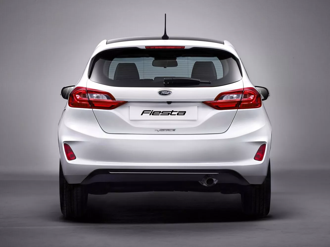 Фото сзади Ford Fiesta  Mk7 Рестайлинг 2021 -  2024 
                                            