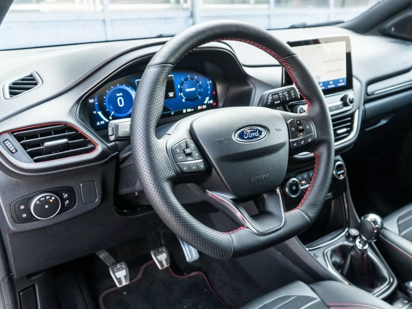 Фото рулевого колеса Ford Fiesta  Mk7 Рестайлинг 2021 -  2024 
                                            