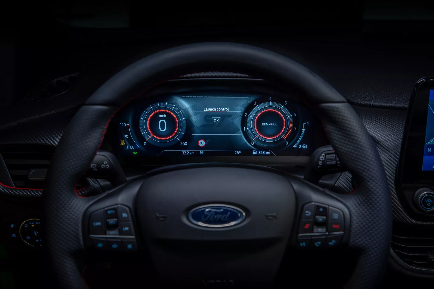 Фото приборной панели Ford Fiesta Active Mk7 Рестайлинг 2021 -  2024 
                                            