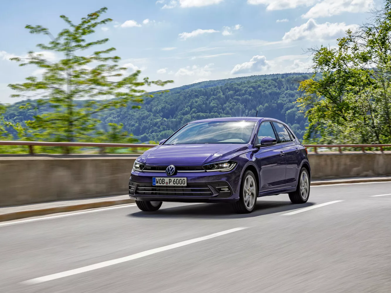 Фото экстерьера Volkswagen Polo  VI Рестайлинг (EU Market) 2021 -  2024 
                                            