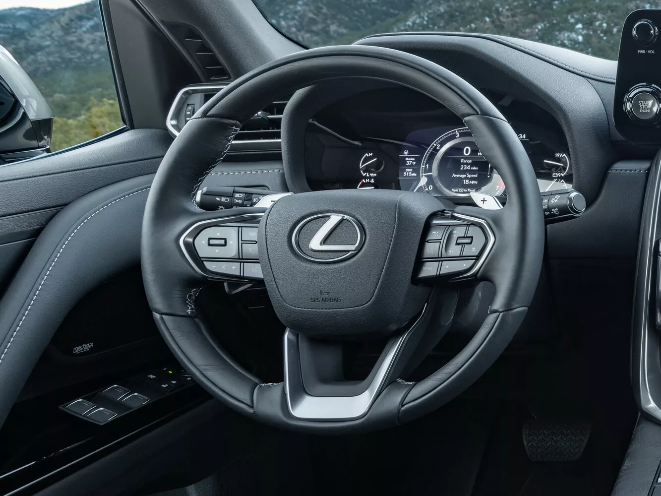 Фото рулевого колеса Lexus LX  IV 2021 -  2024 
                                            