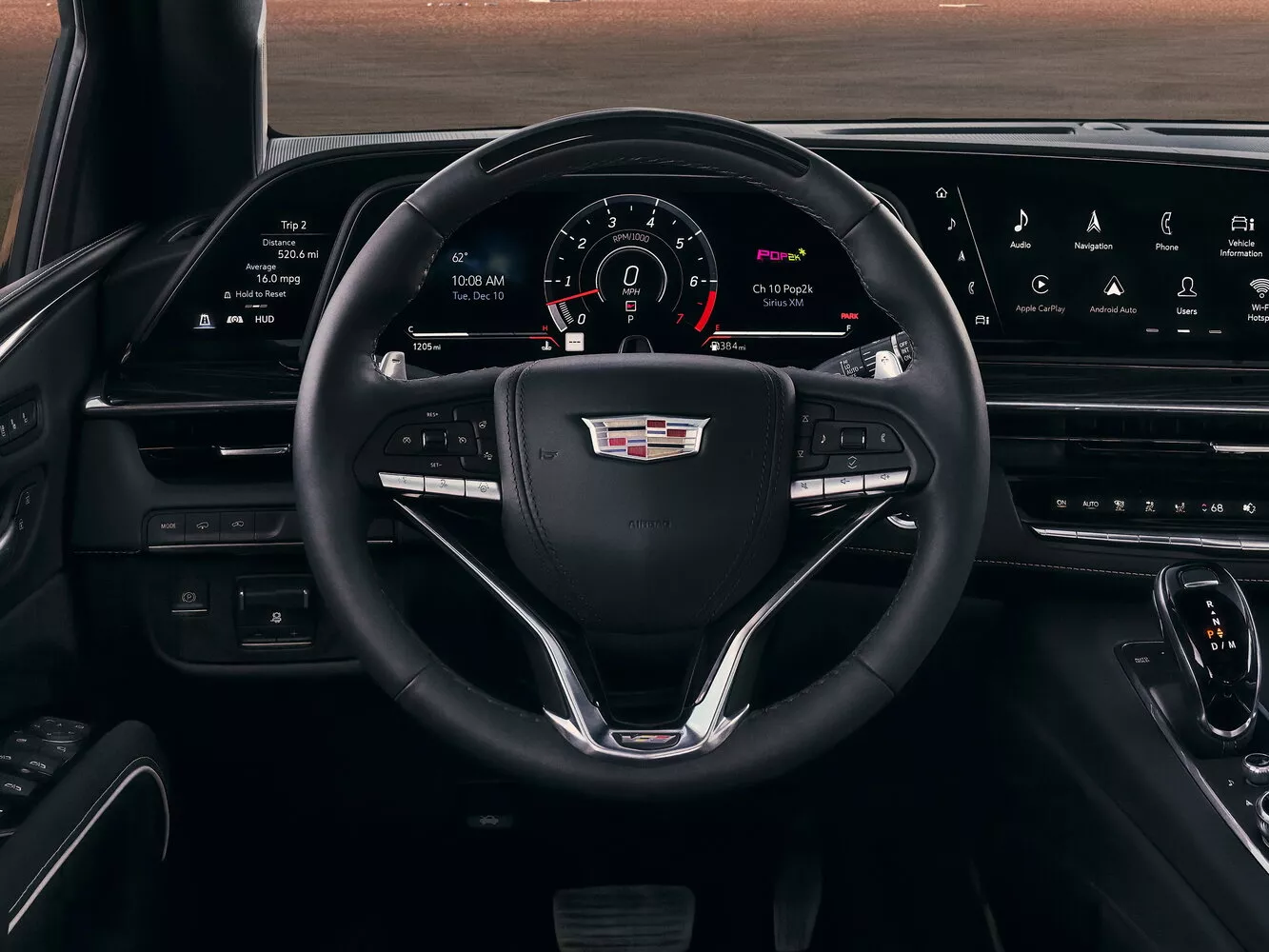 Фото рулевого колеса Cadillac Escalade-V   2022 -  2024 
                                            
