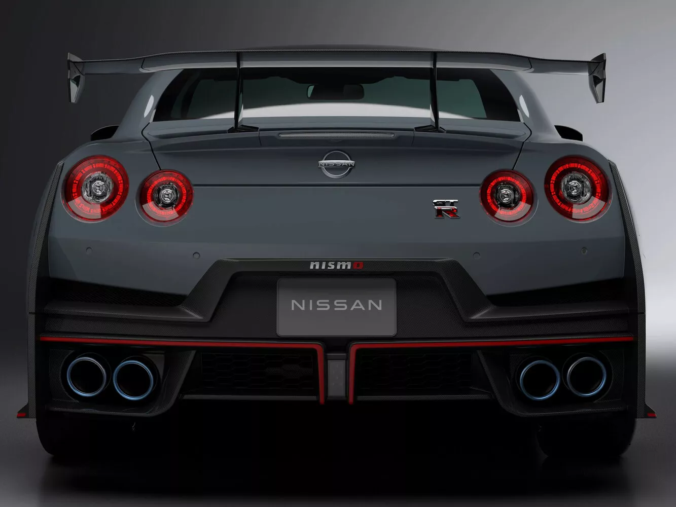 Фото сзади Nissan GT-R Nismo I Рестайлинг 4 2023 -  2024 
                                            